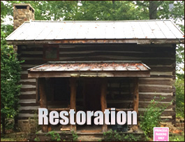 Historic Log Cabin Restoration  Chillicothe, Ohio